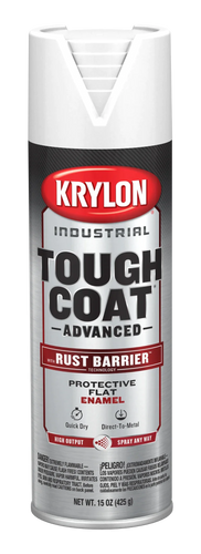 Krylon Industrial™ Tough Coat® Advanced with Rust Barrier™ Technology Flat 15 oz. Red Oxide Primer